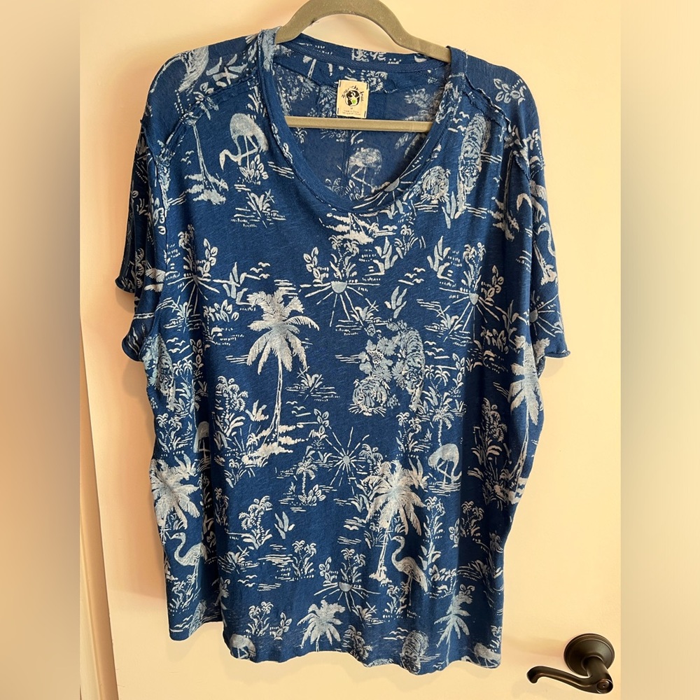 We the Free Linen Cotton blend shirt